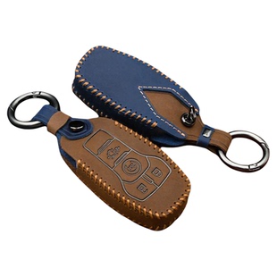 福特钥匙套福克斯福睿斯蒙迪欧翼虎翼博锐界际金牛座车真皮包扣壳