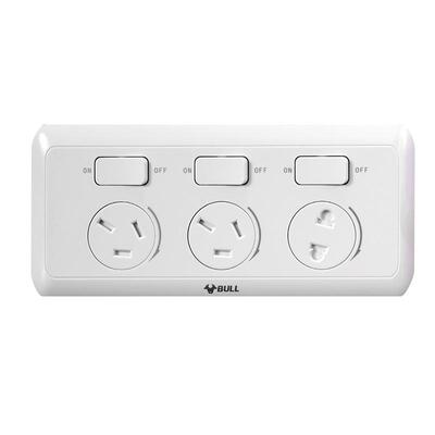 公牛厨房专用10a防油烟插座面板