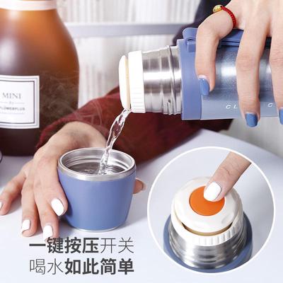 304不锈钢女士迷你便携保温杯学生水杯儿童小型号简约小巧杯子男