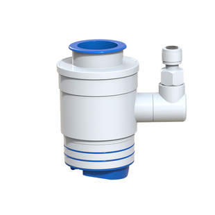 75管厨房下水管三通洗菜盆净水器洗碗机排水管三头通四接头内插