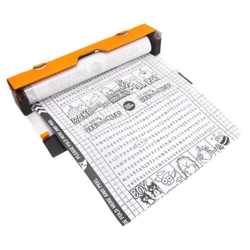 麦思考学生文具透明包书皮防水包书膜自粘书皮环保安全CPP盒装整卷滑刀书皮