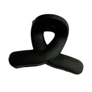 黑色小号发夹女前额刘海小抓夹碎发夹子夏季发卡边夹鲨鱼夹发饰新