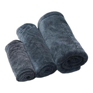 加捻小辫子辩子双面毛巾洗车玻璃清洁吸水怪兽收水抹布40/60/90