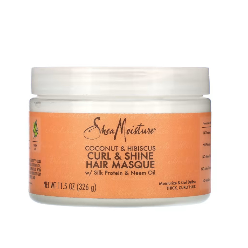 SheaMoisture儿童卷发护理膏专用特保湿护发喷雾Curl & Shine发膜