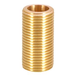 黄铜外丝通丝接头4分对丝直通双外丝延长管水箱接头加长配件加厚