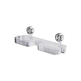 吸盘水龙头置物架卫生间免打孔浴室洗手池洗漱台壁挂式收纳架挂架