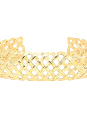 法国品牌ORI TAO秘境系列个性手镯配件金色优雅设计感高端圆环