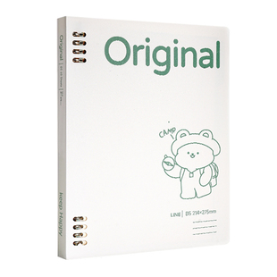 文谷不硌手活页本b5笔记本韩版加厚高中生专用可拆卸外壳活页纸a5学生考研横线日记本简约高颜值记事本