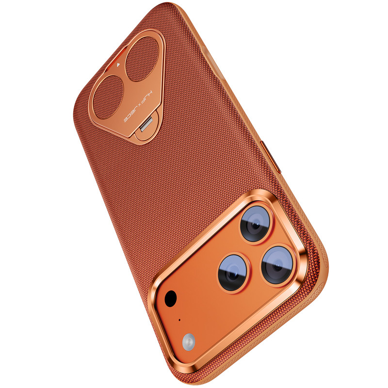 【零重力指环】JECE适用苹果17ProMax手机壳新款编织iPhone17pro磁吸ai相机按键全包超火特好看17防摔
