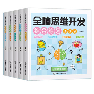 幼儿全脑开发思维训练智力动脑玩具2-3-4-5-6岁儿童宝宝大脑发育7