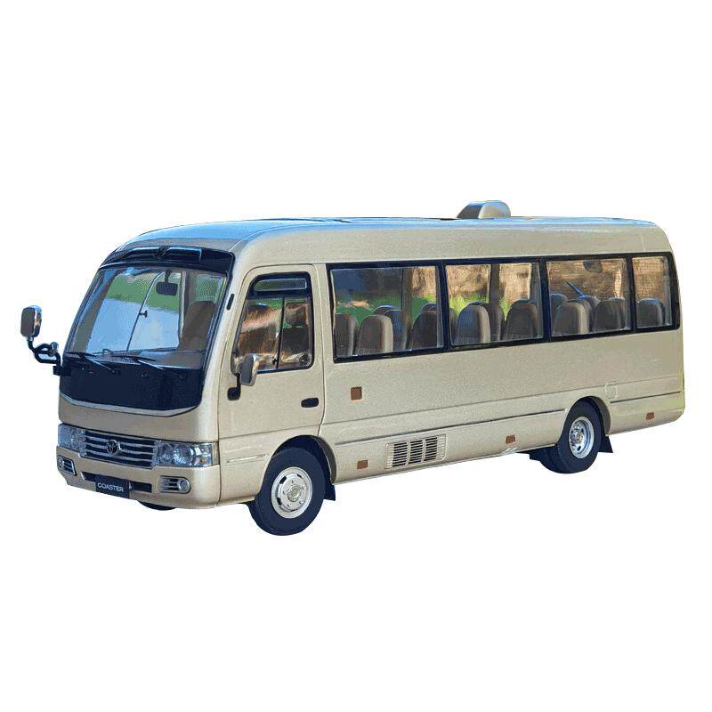 原厂 1:24 TOYOTA 柯斯达 考斯特 COASTER 商务车汽车 模型摆件