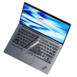 适用联想ThinkPadE14键盘膜X1 Carbon笔记本X13电脑e15保护膜T14寸贴p16s Nano e480全覆盖p15v E470防尘X390
