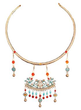 明制唐风项圈古风璎珞项圈