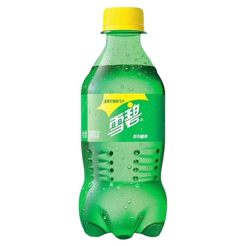 雪碧柠檬味碳酸饮料300ml*6瓶装夏日饮品汽水家庭聚餐旅游便携装