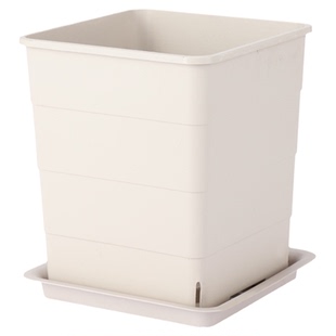 加厚塑料正方形花盆多肉绿萝月季控根青山加仑盆个性创意大号方盆