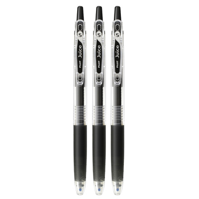 日本彩色手帐文具红蓝考试中性笔