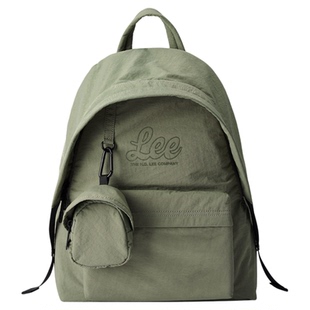 Lee帽檐双肩包女亲子旅游轻便背包大容量户外通勤轻量化通勤包