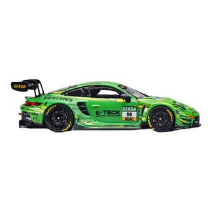 2024年保时捷911 GT3 R DTM 赛车 TH 1:64 仿真合金汽车模型开盖