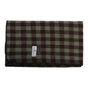 馨帮帮撞色格纹围脖学生高级感韩版百搭保暖仿羊绒格子围巾女冬季