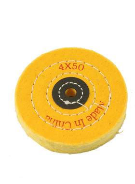 【4mm/10mm孔】抛光布轮金属抛光