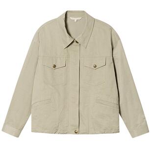 【周雨彤同款】PSALTER诗篇休闲宽松廓形落肩外套2025夏款