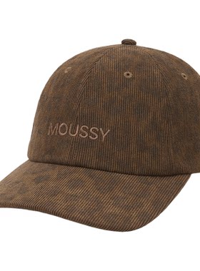 moussy豹纹复古可调节棒球帽