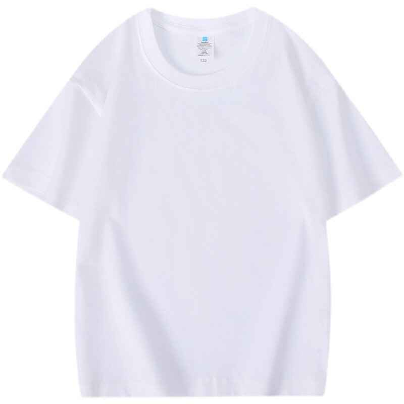 纯棉t恤定制logo工作服T恤订制班服大码短袖文化衫广告衫印图logo