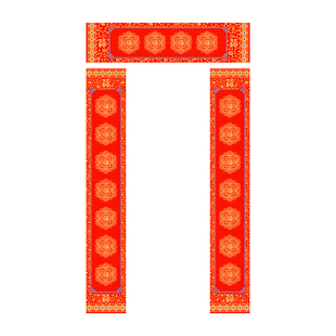 2026新款对联纸专用春联宣纸马年春节高档蜡染加厚万年红手写空白五七九言自写书法作品字帖福字红纸套装