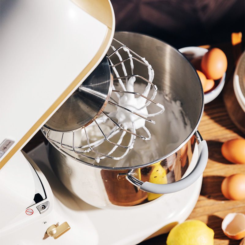 柏翠Q7厨师机家用全自动和面机搅拌静音小型商用鲜奶机烘焙面包机