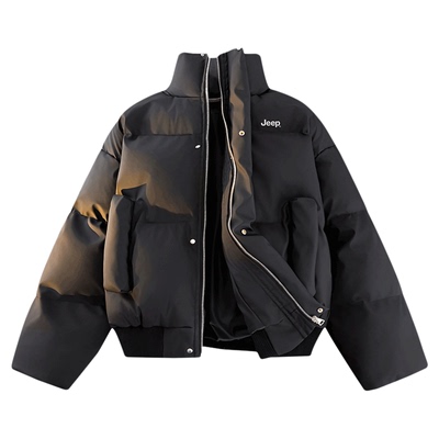 Jeep吉普短款棉服男款冬季夹棉