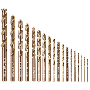 迪跃高钴麻花钻头 不锈钢打孔专用1-16mm手电转转头手枪钻铝合金