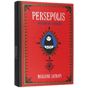 Persepolis 英文原版漫画历史书 我在伊朗长大 波斯波利斯 玛赞莎塔碧 自传漫画连环画 英文版原版 英语书籍
