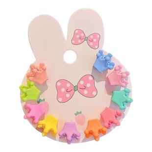 迷你儿童发夹刘海碎发整理神器女宝宝公主编发小号抓夹子发卡头饰