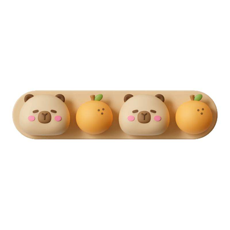 卡皮巴拉固线器数据线收纳神器