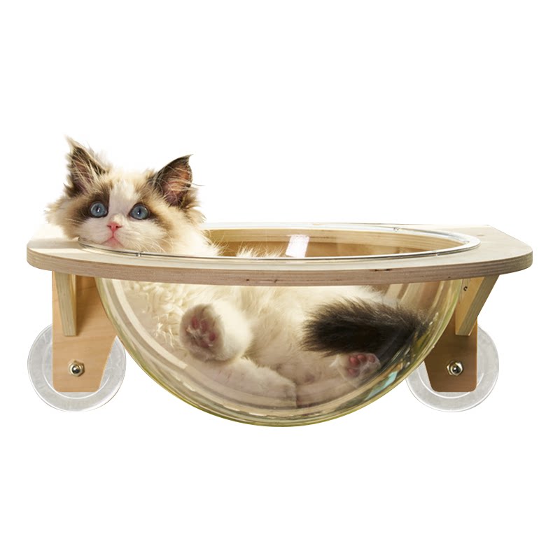 猫窝四季通用夏季猫吊床窗户吸盘