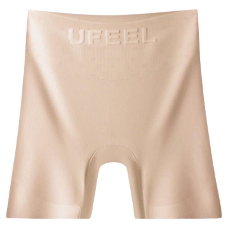 UFEEL收腹提臀安全裤女内裤四合一夏季冰丝无痕平角裤6608打底裤