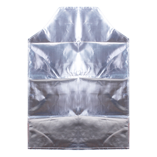 铝箔围裙隔热阻燃防护服烫冶炼金钢1000度防油污耐高温火电焊工接