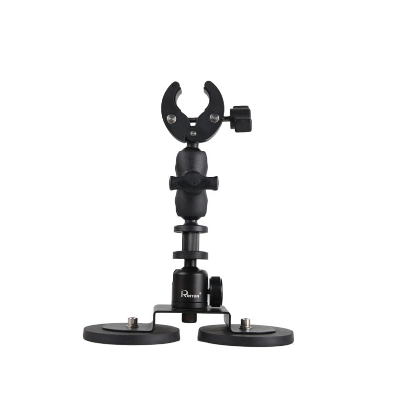 GoProDJI360全景相机Insta360 X5/4/3 第三视角汽车强磁吸盘支架