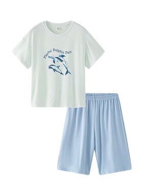 盛凯安琪男童家居服夏季薄款