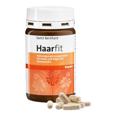 德国Sanct Bernhard黄米素生物素胶囊防-脱发护发减少白发 120粒