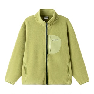 巴拉巴拉儿童外套男童女童摇粒绒上衣秋冬款童装宝宝保暖亲子装厚