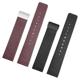 磁吸扣真皮手表带男适配卡西欧天梭浪琴天王精工快拆牛皮表链22mm