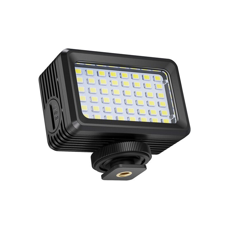 专业拍摄LED灯40m深潜水下视频摄影照明灯Gopro相机拍照RGB补光灯