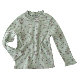 85Z 日本pippi lotta FW25秋冬儿童百搭打底上衣喇叭裤