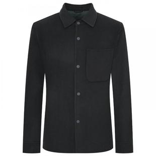 【100%双面呢】报喜鸟秋冬新款男士商务休闲羊毛夹克衬衫外套上衣