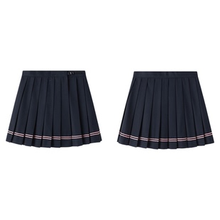 东京岁时记jk粉撞绀水手服小个子学院风学生制服绀色半裙制服套装