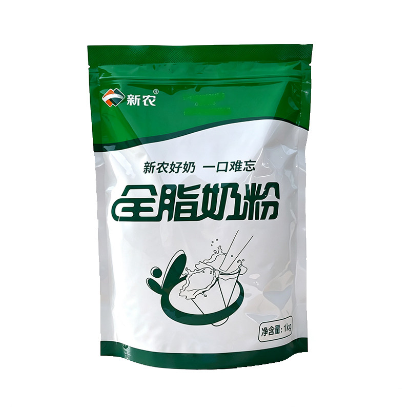 新疆新农全脂奶粉1000g袋装全家营养奶粉