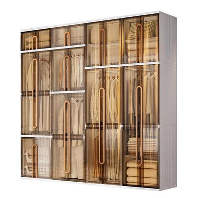 也雅轻奢简易大容量衣柜