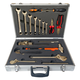 防爆工具套装组合5-62件套油库气站专用无火花铍青铜组合工具爆款