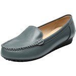 春秋款软底妈妈鞋真皮豆豆鞋平底中年单鞋舒适中老年女鞋休闲皮鞋